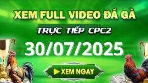 Xem lại video đá gà CPC2 ngày 30_07_2025 tại Gacam67